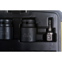 Набор ударных торцевых головок (10-27 мм; 1/2"; 9 шт.) DEWALT DT7507