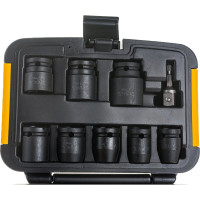 Набор ударных торцевых головок (10-27 мм; 1/2"; 9 шт.) DEWALT DT7507