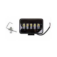 Прямоугольная светодиодная фара SKYWAY OFF ROAD 12V/24V 50W 6000К 5 диодов дальний свет S07201067