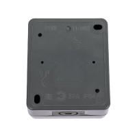 Переключатель ЭРА 11-1403-03 IP54, 10АХ-250В, ОУ, Эксперт, серый Б0020674