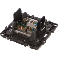 Комбинированная розетка ЭРА 12-3110-03 RJ45 TV, IP20, 12, алюминий Б0027443