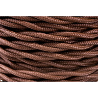Витой провод-ретро Electraline 2х1,5 коричневый В1-424-72-20