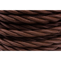 Витой провод-ретро Electraline 3х2,5 коричневый В1-435-72-20