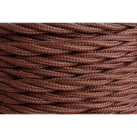 Витой провод-ретро Electraline 3х1,5 коричневый В1-434-72-20