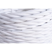 Витой провод-ретро Electraline 3х1,5 белый В1-434-71-20