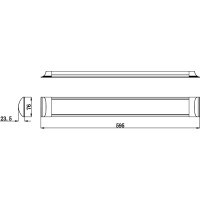 Светильник светодиодный ЭРА SPO-5-20-6K-M (F) 18Вт 6500К 600 матовый Б0032477