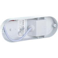 Светодиодный светильник Volpe влагозащищенный, овал ULW-Q225 8W/6500К IP65 WHITE UL-00005133