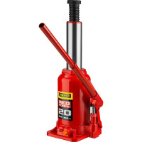 Гидравлический бутылочный домкрат STAYER Red Force, 20т 43160-20_z01
