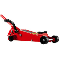 Гидравлический подкатной домкрат STAYER "RED FORCE", с педалью, 3,5т, 145-500мм 43155-3.5