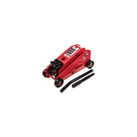 Гидравлический подкатной домкрат SKYWAY 2т h 148-400 мм для внедорожников в кейсе S01802011