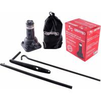 Механический винтовой телескопический домкрат SKYWAY 2т h 180-390 мм в коробке S01803001