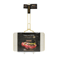 Решётка-гриль для стейков BOYSCOUT gold, 70(+5)х45х27х2 см 61902