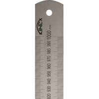 Стальная линейка Kinex (K-MET) 1000х38х1,8 мм, шкала 1 мм 1024