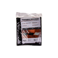 Накидка сиденья SKYWAY ARCTIC искусственный мех, мутон, 1 шт, без спинки, черный S03003002