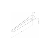 Стационарный светодиодный светильник Elektrostandard LTB41 Led Stick 8W 4200K 50sm a044275