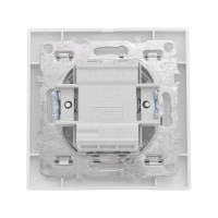 1-клавишный выключатель EKF Минск СП, 10А, белый Basic ERV10-021-10