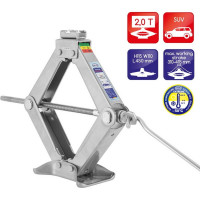 Домкрат винтовой Alca Ромб 120-415, 2 т 436200