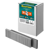 Скобы для степлера KRAFTOOL тип 18GA (55/90/C) 30мм, 5000 шт, 31789-30