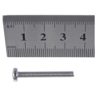 Винт DIN 7985 с цилиндр. гол. и сферой ГОСКРЕП М4 х 30 нержав. сталь 10 шт. 10-0016970