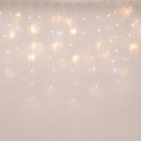 Светодиодная бахрома Uniel с эффектом мерцания, 3м. ULD-B3010-200/TTK WARM WHITE-WHITE IP44 UL-00003949