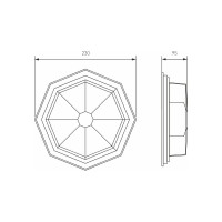 Садово-парковый светильник Elektrostandard Telarana S капучино (GL 1023D) a043661