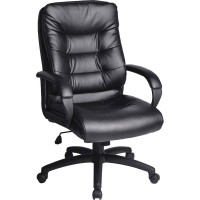 Компьютерное офисное кресло руководителя BRABIX Supreme EX-503, с подлокотниками, экокожа 530873