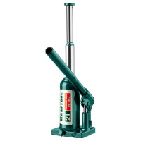 Гидравлический бутылочный домкрат KRAFTOOL Double Ram сварной, телескопический, 2 т, 170-380 мм 43463-2