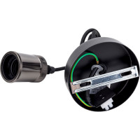 Декоративный патрон Uniel серия Techno DLC-T-S31/E27 TS/1M/BL PEARL BLACK UL-00005287