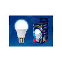 Светодиодная лампа Uniel Форма А, матовая LED-A60 16W/6500K/E27/FR PLP01WH UL-00005035