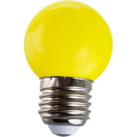 Декоративная светодиодная лампа Volpe LED-G45-1W/YELLOW/E27/FR/С UL-00005649