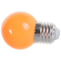 Декоративная светодиодная лампа Volpe LED-G45-1W/ORANGE/E27/FR/С UL-00005650