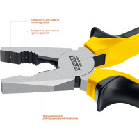 Комбинированные плоскогубцы Stayer TOPGrip  200мм  2205-1-20_z02