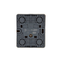 Розетка ЭРА 11-2201-02 2P, 16A-250В, IP20, ОУ, Эксперт, слоновая кость Б0031552
