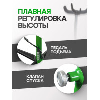 Стойка трансмиссионная гидравлическая Rockforce 0.5т RF-0901/F0901/(15937)