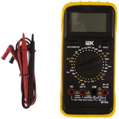 Цифровой мультиметр IEK Professional MY63 TMD-5S-063