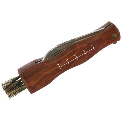 PALISAD Нож грибника большой, деревянная рукоятка 79005