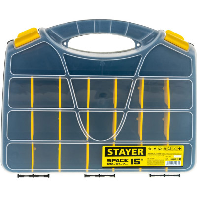 Пластиковый органайзер STAYER SPACE-15 38038-15_z01