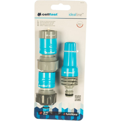 Cellfast Набор с прямым оросителем 3/4” 50-710