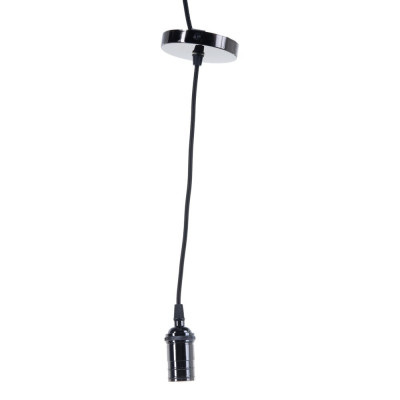 Uniel Патрон декор., серия Vintage, с проводом 1м DLC-V-S24K/E27 TS/1M/BL PEARL BLACK UL-00004501