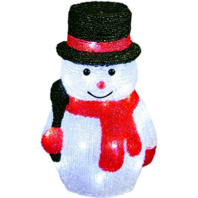 Светодиодная фигура Uniel ULD-M1827-030/STA SNOWMAN-3 Снеговик-3 11034