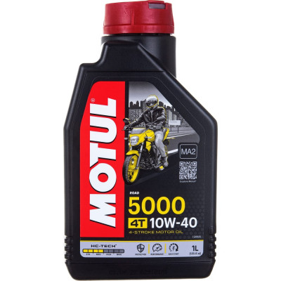 Моторное масло MOTUL 5000 4T SAE 10W40 104054