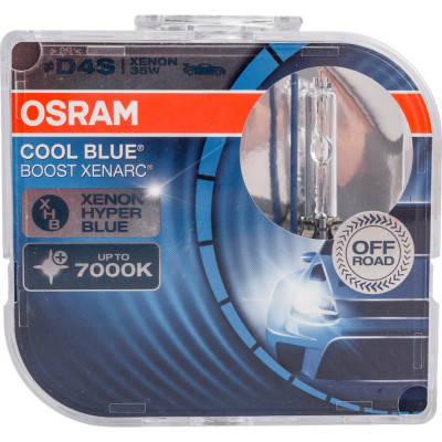 OSRAM Автолампа D4S 35 P32d-5 XENON BLUE BOOST 7000K , 2шт 12V ,1,10 66440CBB-HCB