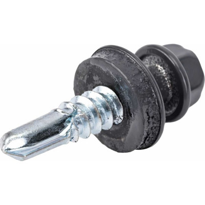 Daxmer Кровельный саморез 5,5х25 RAL 7024 сверло №3, 250 шт 00000304309