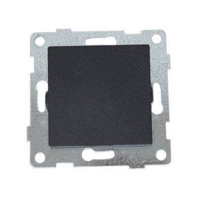 GUSI ELECTRIC Ugra МЕХ. Выкл. 1кл., СУ , 10А, 250В, графит С11В1-010
