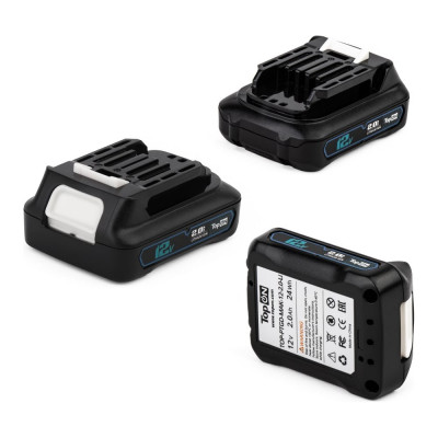TopOn Аккумулятор для электроинструмента BL1021B. 12V 2.0Ah Li-Ion TOP-PTGD-MAK-12-2.0-Li
