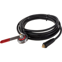 Комплект сварочных проводов К16 (5+5 м; 300 А; DX25; сечение 16 мм²; медь) Gigant G-818