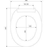 IDDIS Сиденье для унитаза ID 01 046.1 белое
