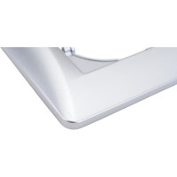 Рамка GUSI ELECTRIC Ugra 3-местная, цвет серебро. С1130-004