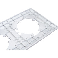 Рамка GUSI ELECTRIC Ugra 3-местная, цвет серебро. С1130-004