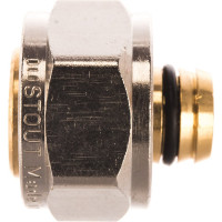 Компрессионный фитинг для труб PEX-AL-PEX STOUT 16х2,0х1/2 SFC-0022-001620 RG008P29KAKFK5